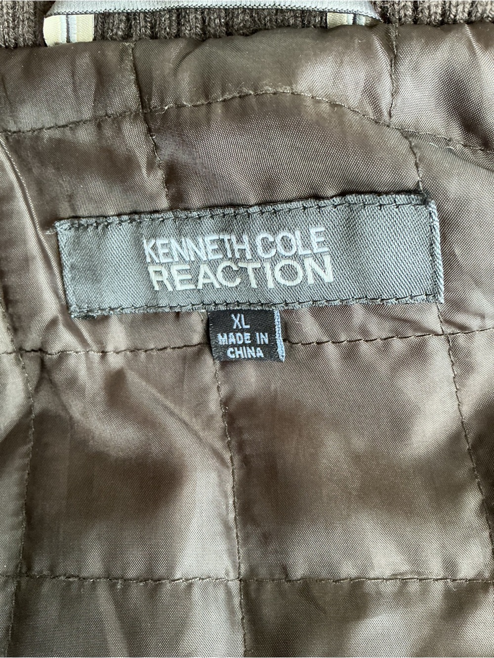 Kenneth Cole Reaction | Double-Breasted Wool Blend Peacoat European Military XL - Picture 9 of 11